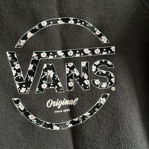 Vans Logo Women’s XS Surf Floral Sweater - Picture 2 of 4